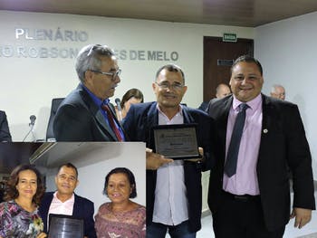 Jornalista é homenageado em Capela com inédito título criado pela Câmara de Vereadores