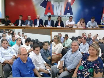 Giro por vários municípios e uma resenha sobre a reunião da AMA
