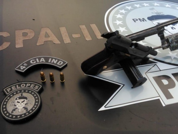 Homem é preso por porte ilegal de arma de fogo em Capela