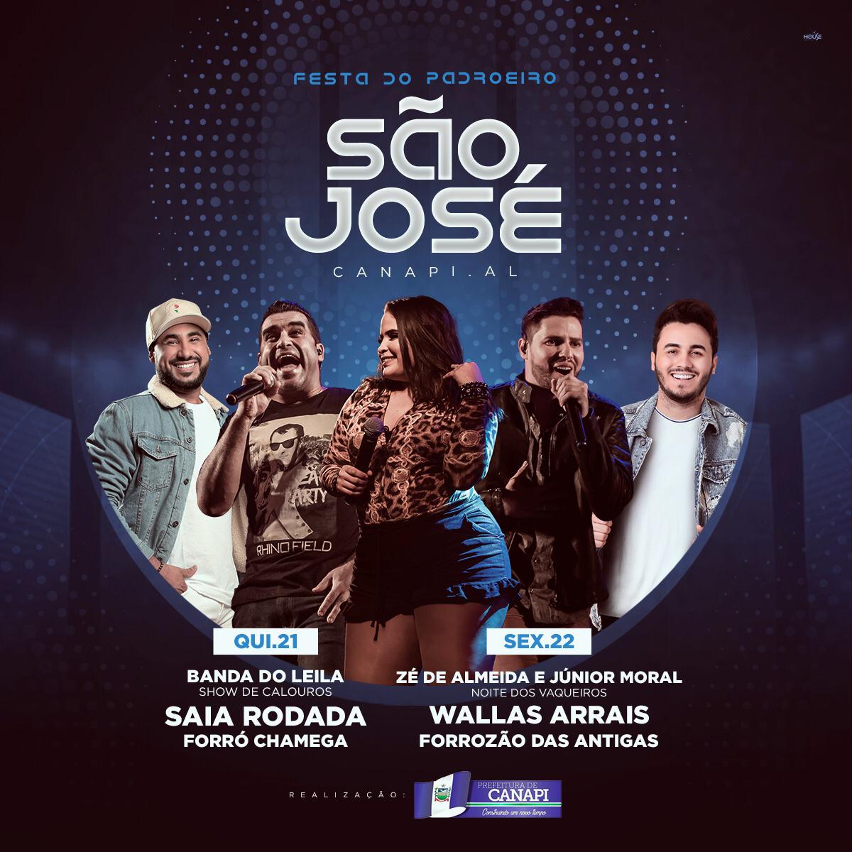 Festa de São José promete lotar Canapi a partir desta quinta