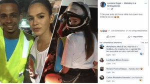 Motoboy dá aula de marketing com Bruna Marquezine e zoa Neymar