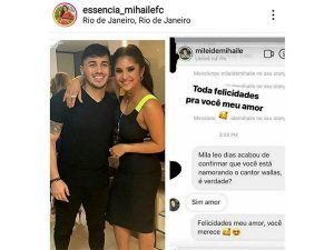 Mileide Mihaile, ex-mulher de Safadão, assume namoro com cantor Wallas Arrais