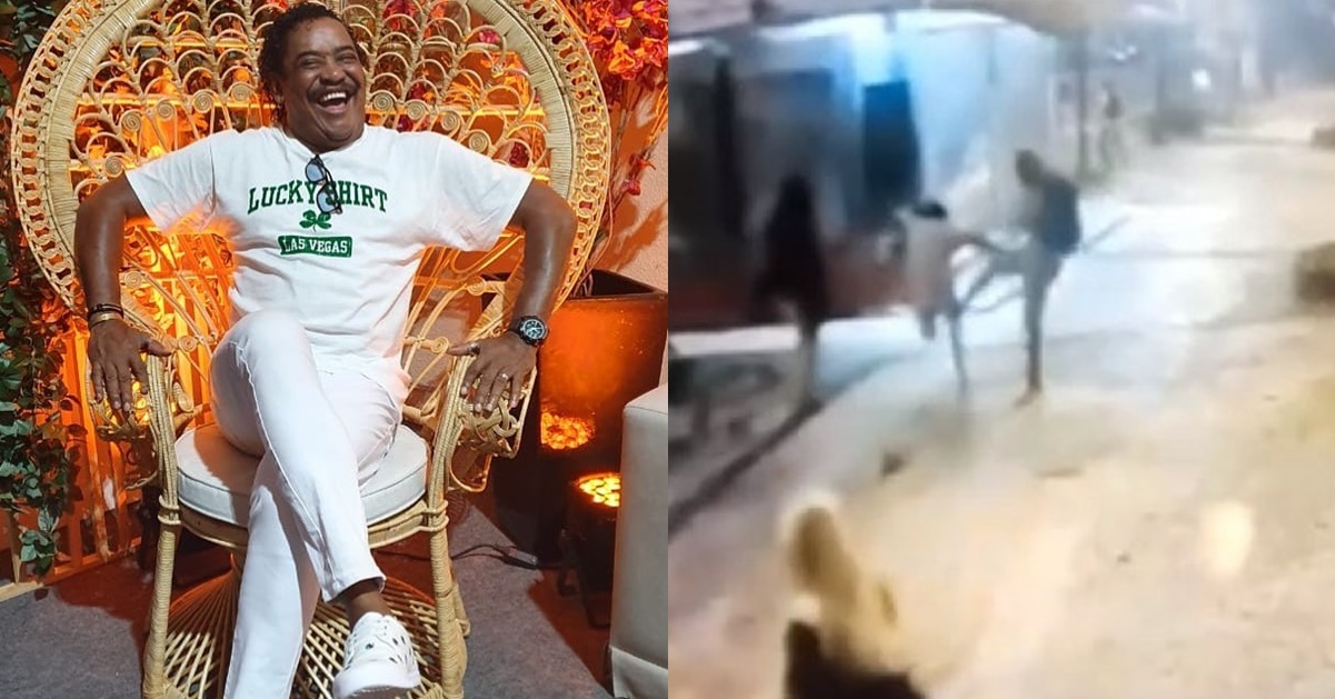 Vídeo mostra Compadre Washington sendo agredido durante assalto