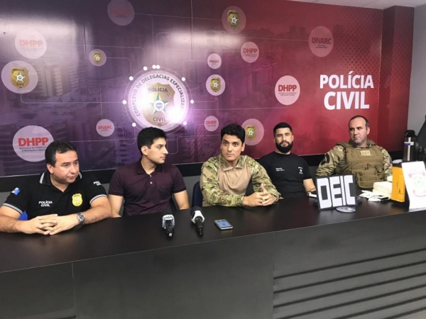 Traficante tinha arma da Polícia Civil e usava a família para os crimes