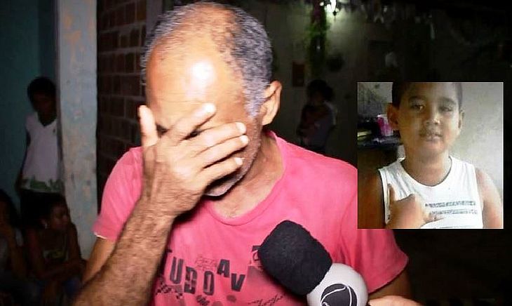 ‘Essa culpa, essa dor, eu vou levar pro resto da minha vida’, lamenta pai de menino morto