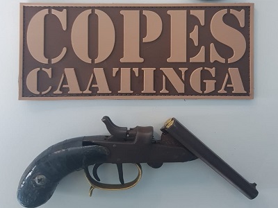 Apreendidas sete armas de fogo em Piranhas e descoberta fábrica clandestina de armamentos