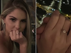 Bárbara Evans fica noiva de Gustavo Theodoro: “Meu sonho sempre foi me casar”