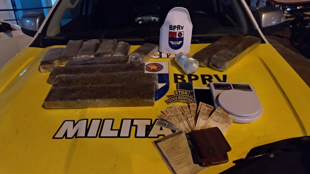 Polícia prende homem com mais de 10 kg de droga em Maceió