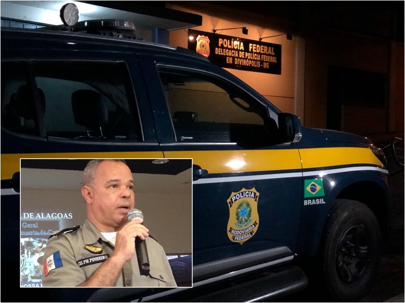 Ex-comandante geral e subtenente da PM de Alagoas são presos com cerca de R$ 1,5 milhão em MG