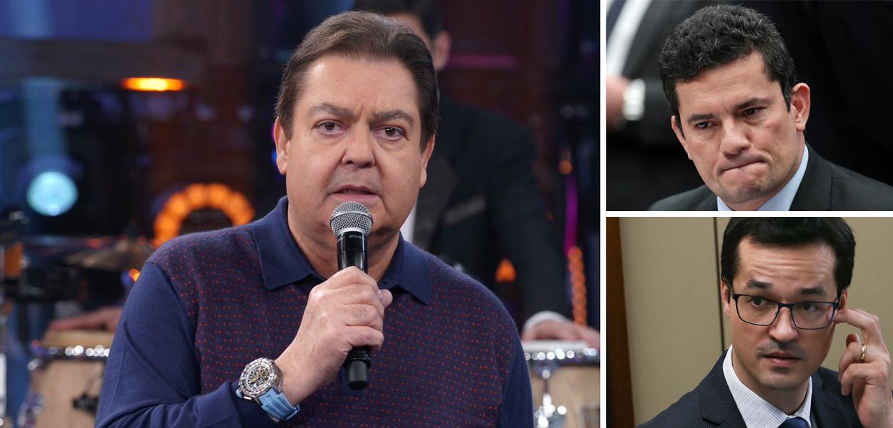 Em novas conversas divulgadas, Faustão aconselha comunicação de Moro e procuradores da Lava Jato