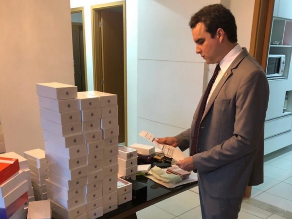 Iphones e outros itens apreendidos na Operação Fruto Proibido devem ir a leilão