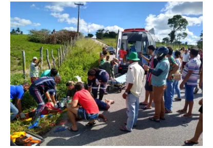Colisão entre carro e moto deixa um homem morto na BR 316 em Alagoas