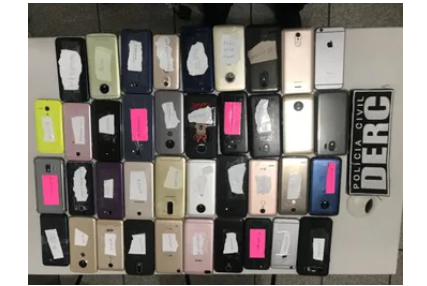 Mais de 40 celulares são apreendidos em uma semana pela Delegacia de Roubos