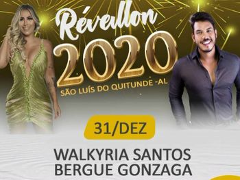 Atrações dos Réveillon’s de São Luís, R. Largo, Delmiro, P. Pedras, Joaquim Gomes,  Major e Chã Preta