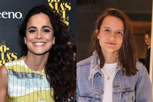Alice Braga e Bianca Comparato vivem romance há três anos