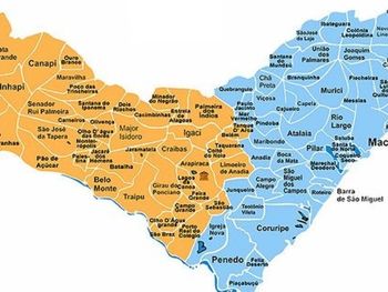 Giro político de AL por: B. Mata, Marechal, Capela, Cajueiro, Messias, Delmiro, Satuba, P. Açúcar e Maribondo