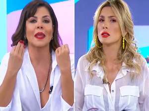 Barraco: Mara Maravilha e Lívia Andrade discutem ao vivo