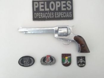 Arma roubada no Museu Xucurus é recuperada pela PM em Arapiraca