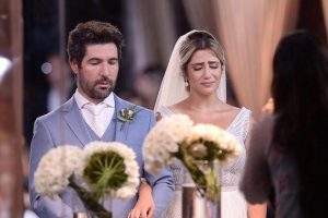 Acaba em barraco o casamento da filha de Leonardo com Sandro Pedroso