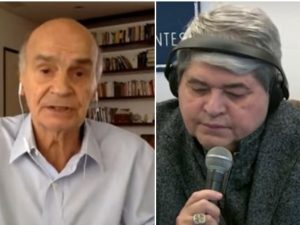 Datena deixa conversa com Drauzio Varella ao saber da morte da sogra