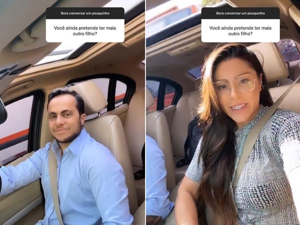 Thammy e Andressa planejam menina na segunda gestação: “Temos como escolher”