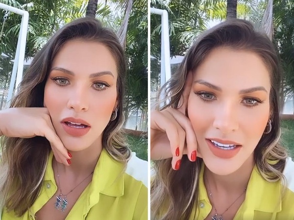 Andressa Suita brinca sobre mudar o visual para lidar com separação