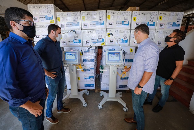 Governo de AL abrirá mais 40 leitos de UTI’s com advento de novos respiradores