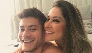 Mayra Cardi parabeniza Arthur Aguiar: “Sigo te amando, agora sem esperar nada em troca”