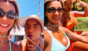 Ludmilla e Brunna curtem hotel de luxo em São Miguel dos Milagres