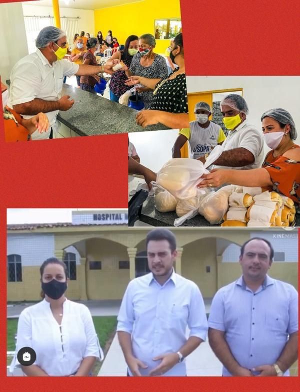 Casa da Sopa é reaberta e prefeito se diz animado com apoio de deputado federal