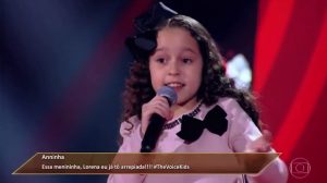 Alagoana Lorena França canta Luiz Gonzaga e conquista vaga no The Voice Kids