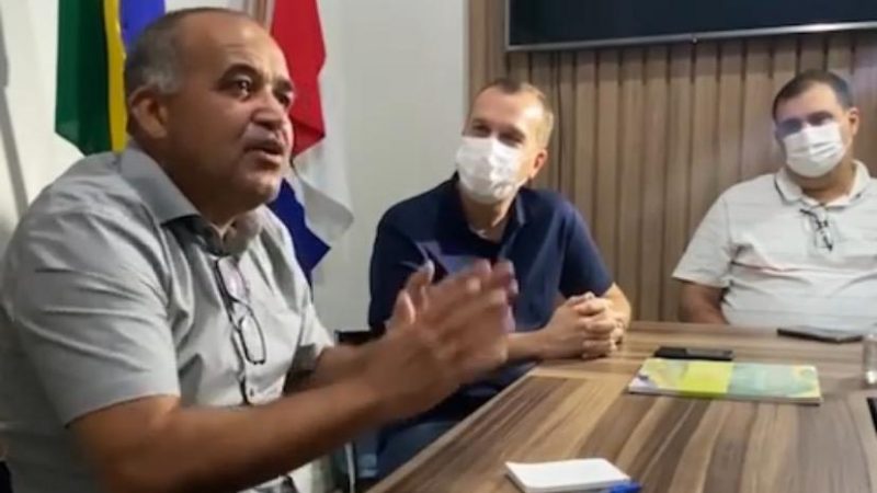 Prefeito de Tapera une força com Sérgio Toledo para urbaniza Lagoa Caiçara