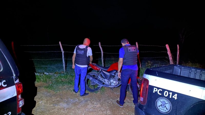 Localizada moto de comerciante encontrado morto em Coqueiro Seco