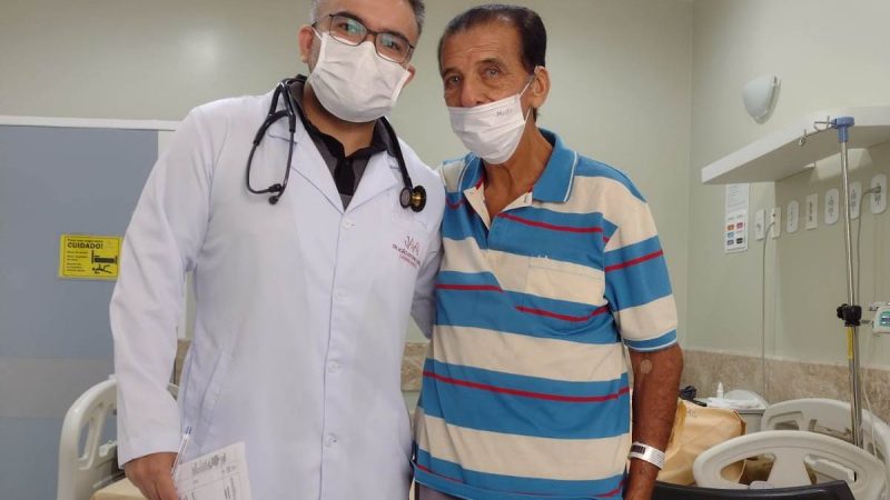 Palmeira dos Índios: Geraldo Ribeiro idealizador do Cristo do Goiti passa bem depois de enfrentar problema no coração