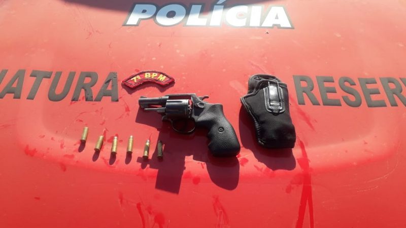 Vereador é preso após efetuar disparos de arma de fogo em via pública