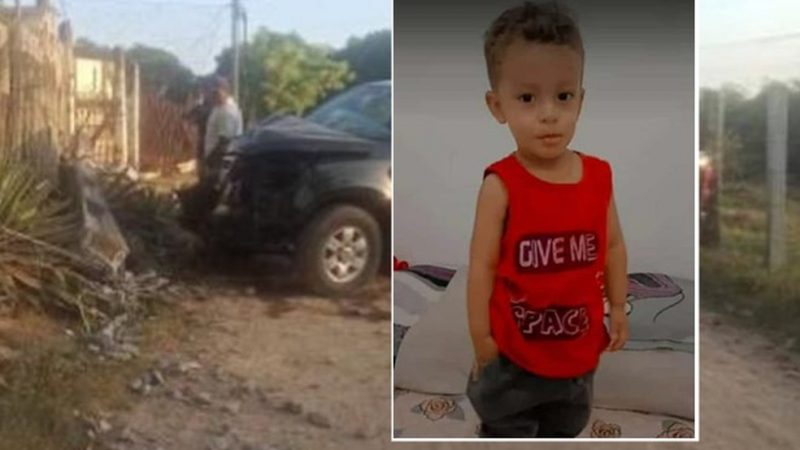 Criança de um ano e oito meses morre após ser atropelada por vizinho em União dos Palmares, Alagoas