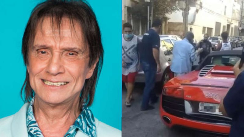 Roberto Carlos tem “calhambeque” enguiçado por falta de gasolina