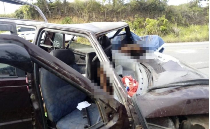 Acidentes deixam quatro mortos nesse domingo, em rodovias alagoanas no Litoral Sul