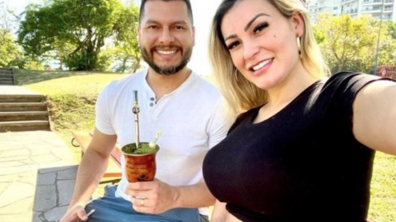 Marido diz que Andressa Urach deixou o “mundo artístico para trás”