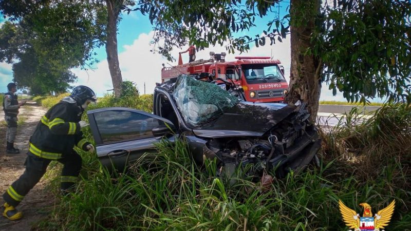 Mulher morre após bater com o veículo em árvore na AL-220