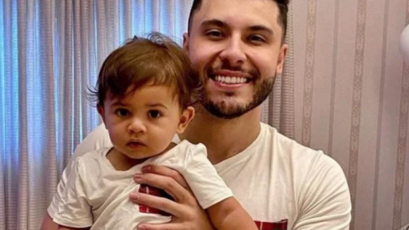 Murilo Huff emociona fãs ao parabenizar o filho Léo por aniversário