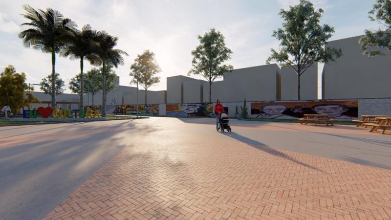 Nova Praça das Casuarinas será inaugurada na sexta-feira (4)