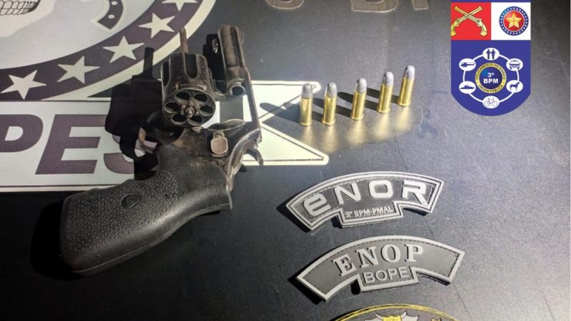 Homem é preso por porte ilegal de armas em evento no interior de Alagoas