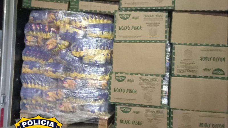 PRF apreende mercadorias sem Nota Fiscal em São Sebastião