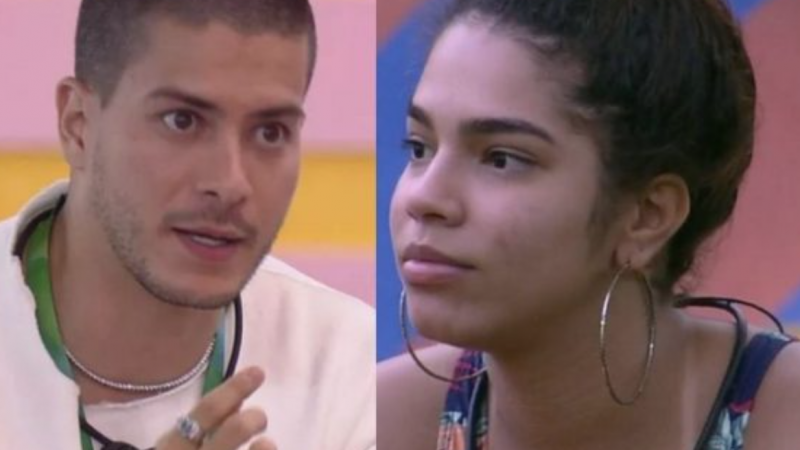 Maria e Arthur Aguiar trocam farpas após jogo da discórdia no BBB22