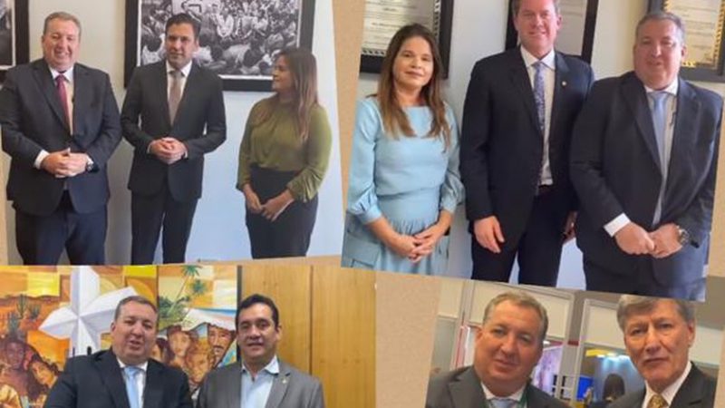 Henrique Vilela comemora atuação de Porto de Pedras/AL em Brasília na Marcha Municipal