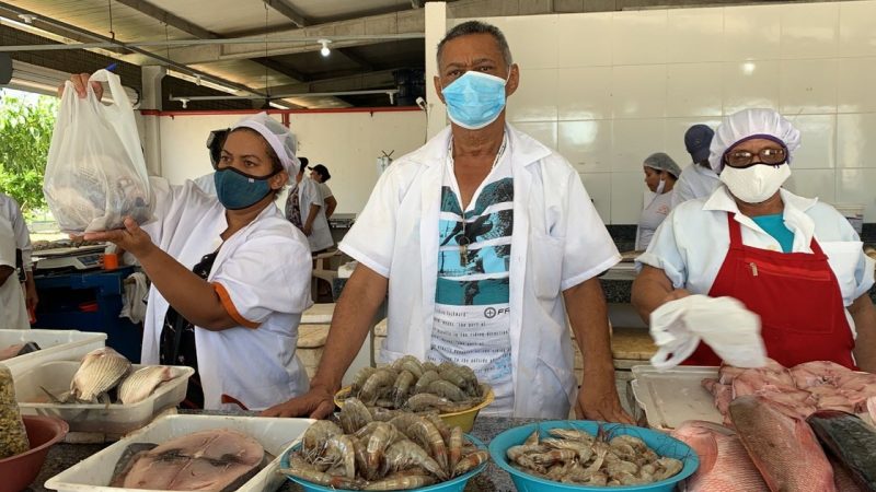 Semana Santa: Valor do pescado varia de R$ 25 a R$ 70 o quilo no Jaraguá