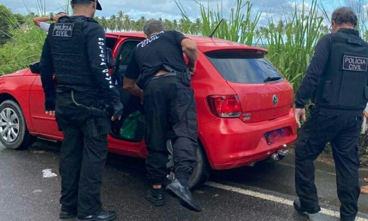 Polícia Civil prende suspeito de arrombar carros na Barra de São Miguel