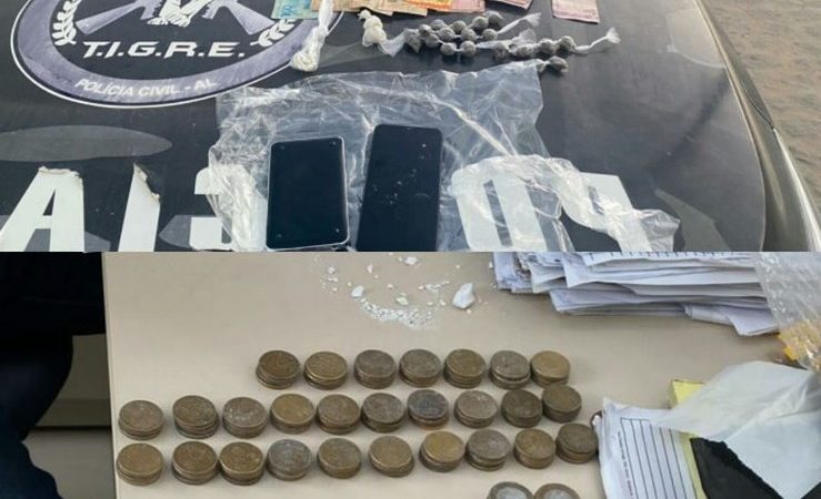 Operação integrada prende suspeitos de tráfico de drogas no Sertão alagoano