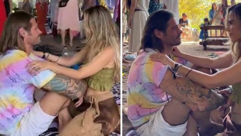 Dado Dolabella e Wanessa Camargo participam de retiro pela cura planetária